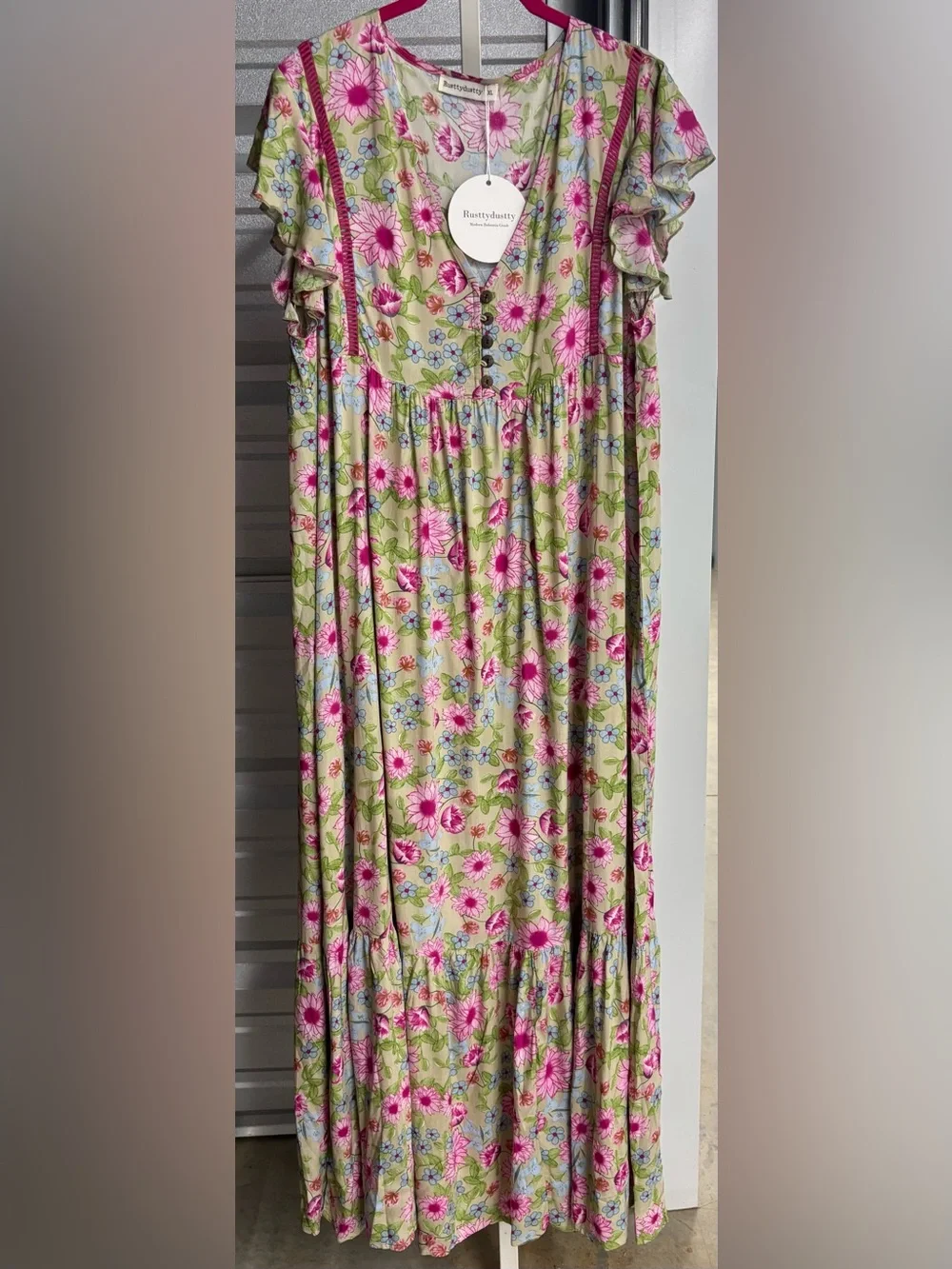 Cute floral print maxi - Picture 1 of 2